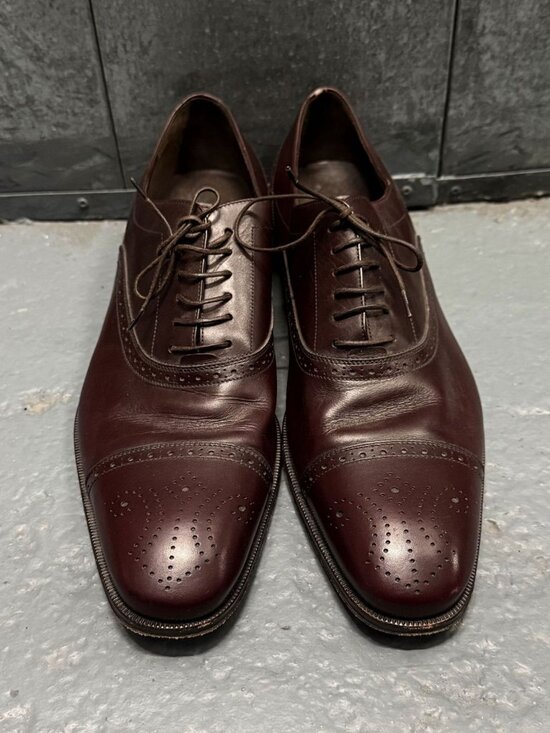 SALVATORE FERRAGAMO Lavorazione Originale Brown Wingtip  display picture 1